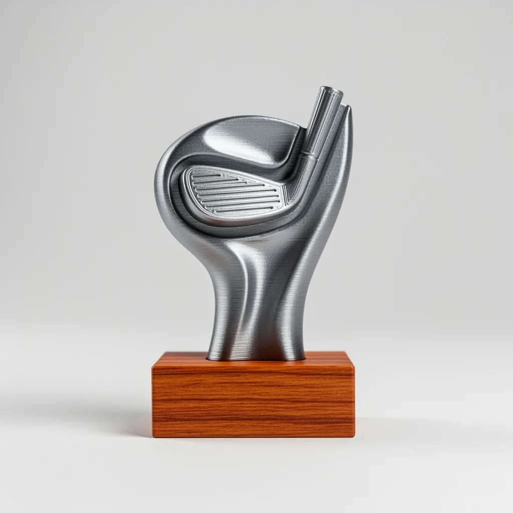 Referencia visual de trofeo personalizado